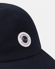Tennis-style cap Navy blue colour Sergent Major