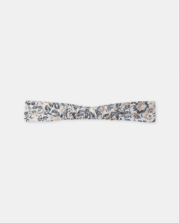 Floral print headband Dark grey colour  Sergent Major