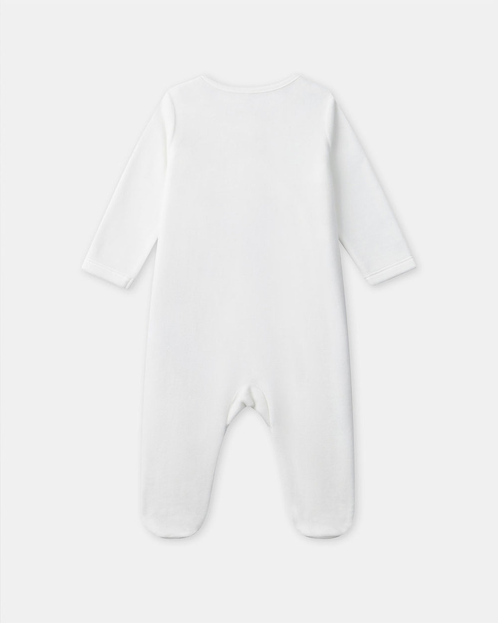 Cat face onesie Ecru colour  Sergent Major