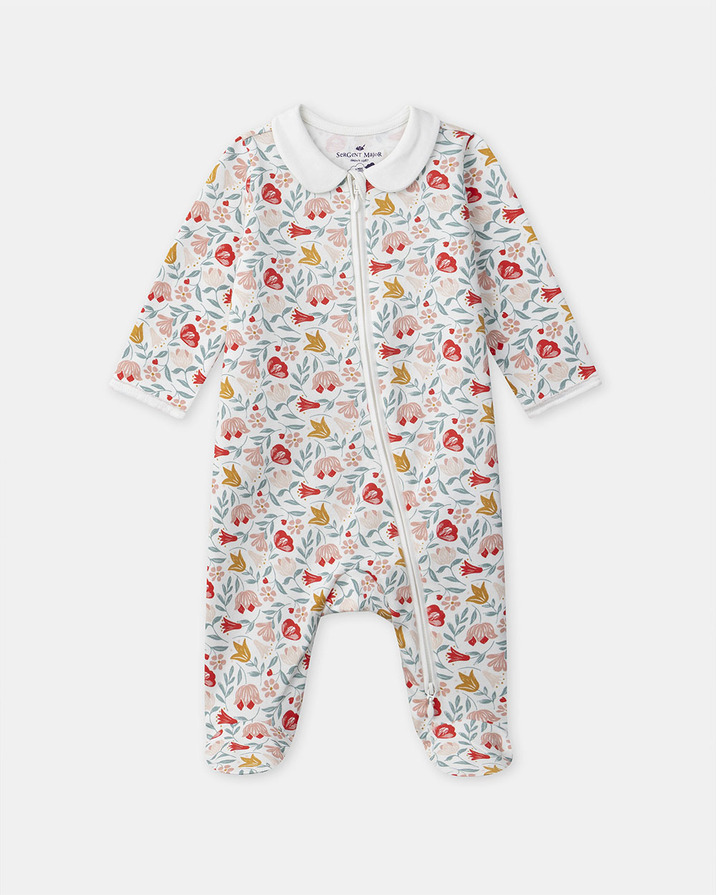 Floral print onesie Multicolour  Sergent Major