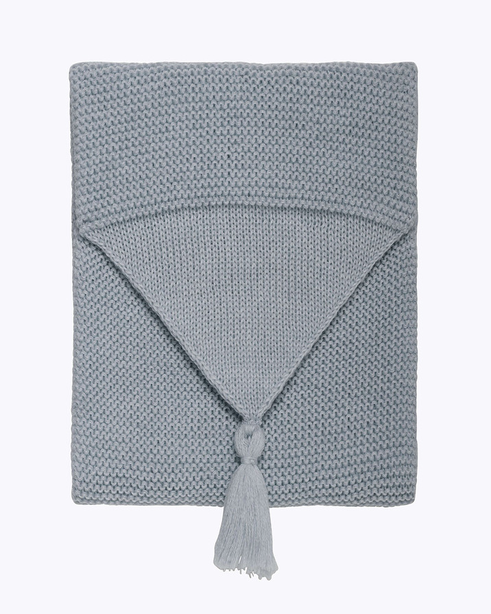 Swaddling cocoon Blue-grey colour Ilado