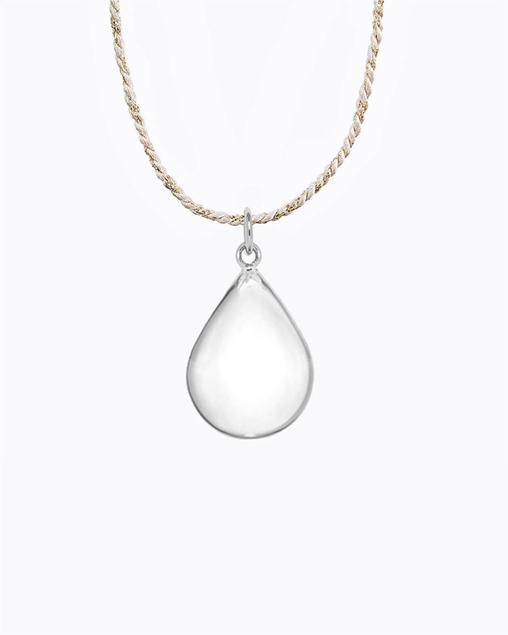 Pregnancy bola Drop Silver colour on cord  Ilado