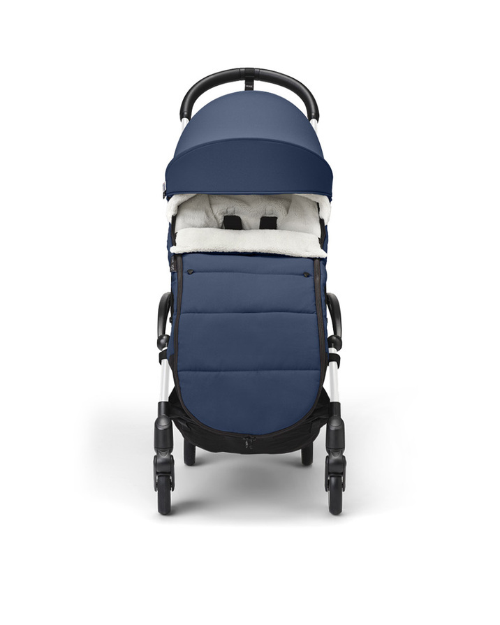 YOYO&sup3; stroller footmuff Navy blue colour  Stokke