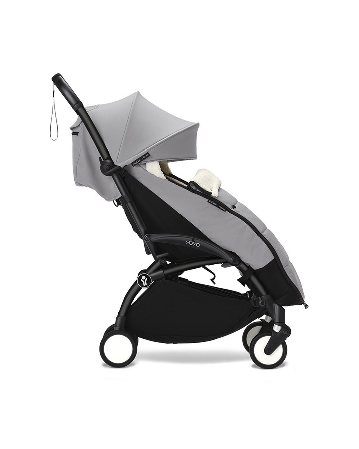 YOYO&sup3; stroller footmuff Stone colour  Stokke