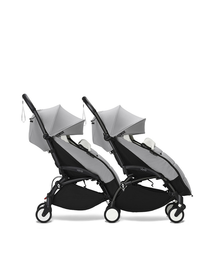 YOYO&sup3; stroller footmuff Stone colour  Stokke