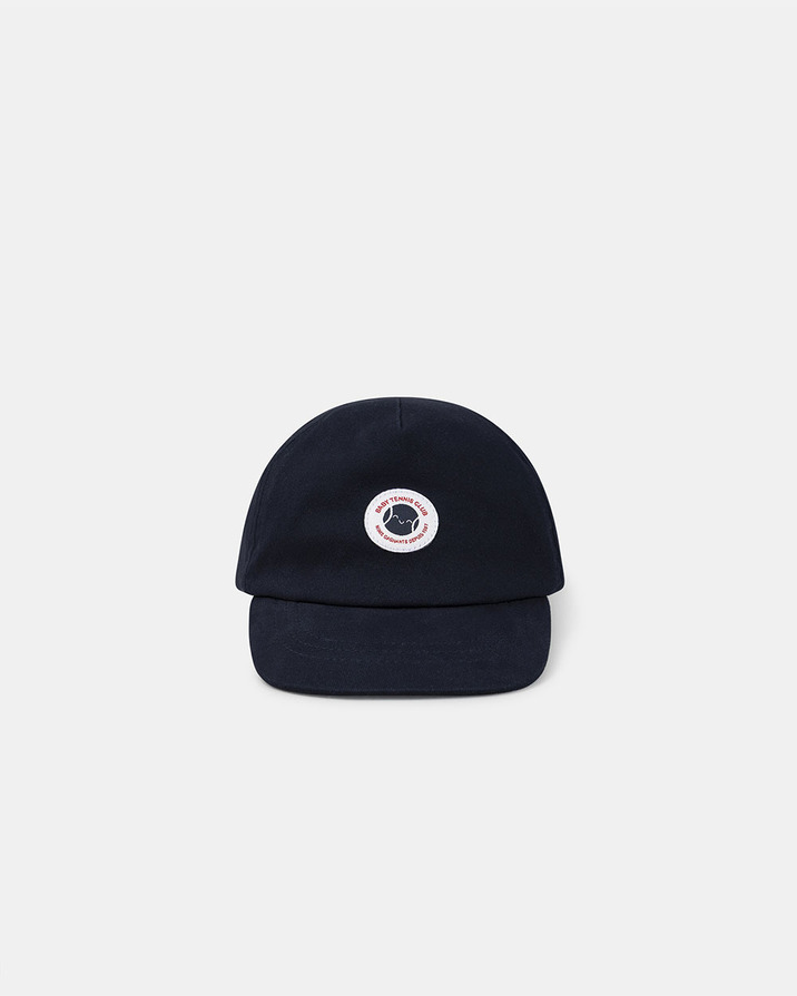 Tennis-style cap Navy blue colour Sergent Major
