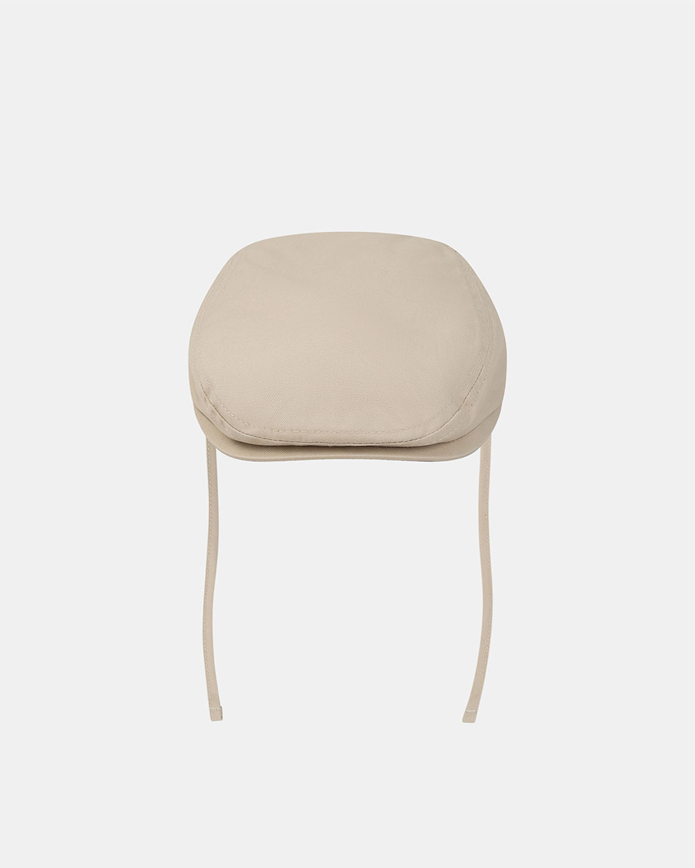 Newsboy cap Beige colour Sergent Major