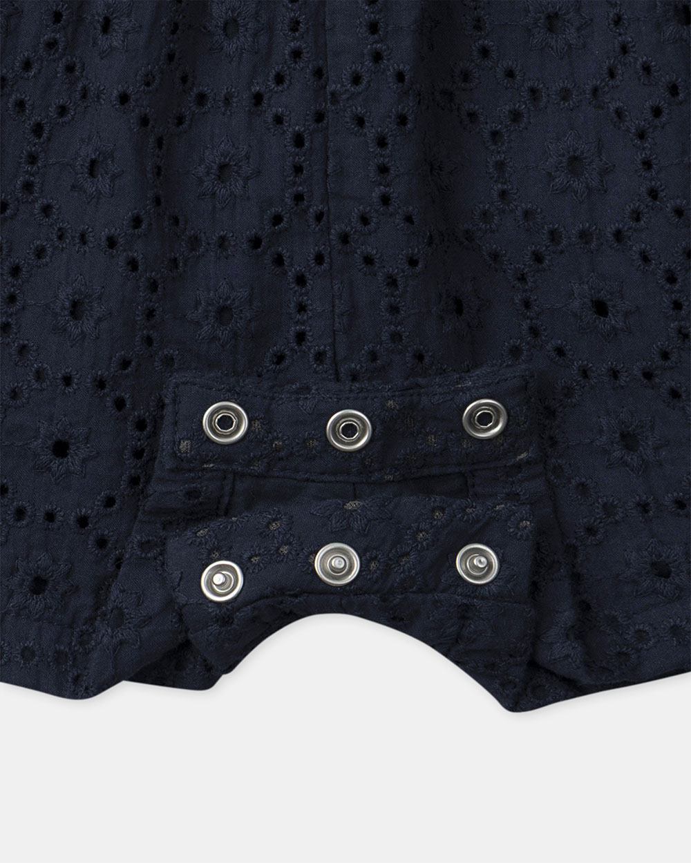 Short ruffled jumpsuit Navy blue colour  Sergent Major