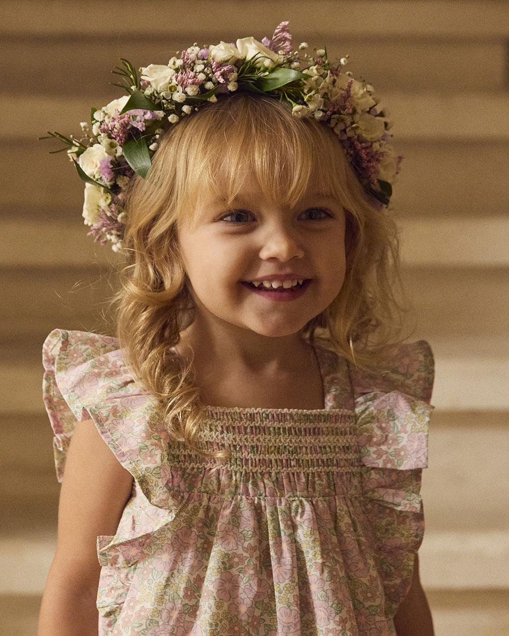 Floral print sleeveless dress Pink colour  Sergent Major