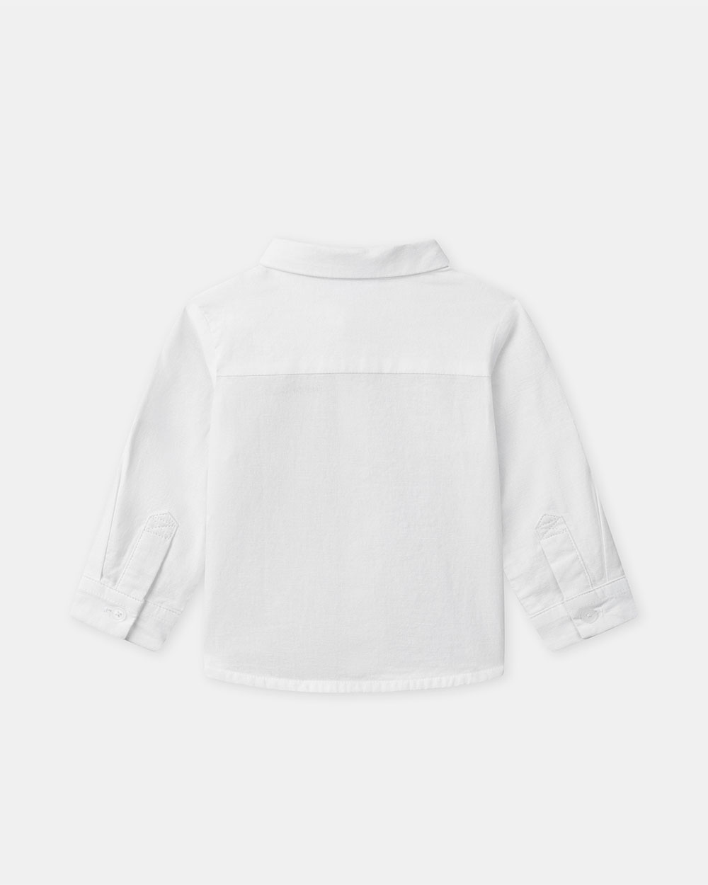 Shirt with roll-up sleeves Ecru colour  Sergent Major