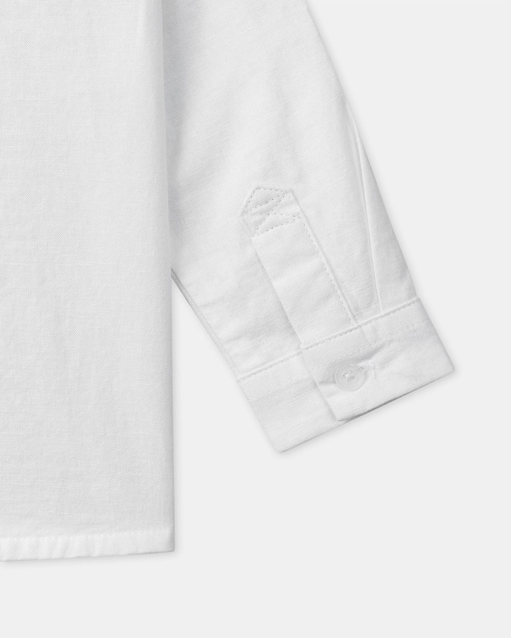 Shirt with roll-up sleeves Ecru colour  Sergent Major