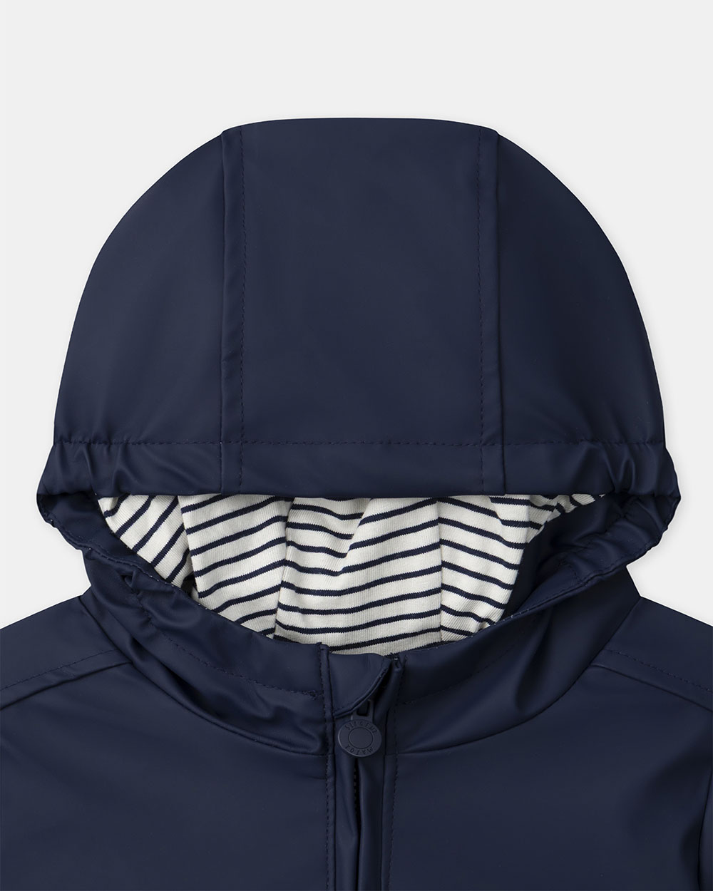 Unisex mid-season raincoat Navy blue colour  Sergent Major