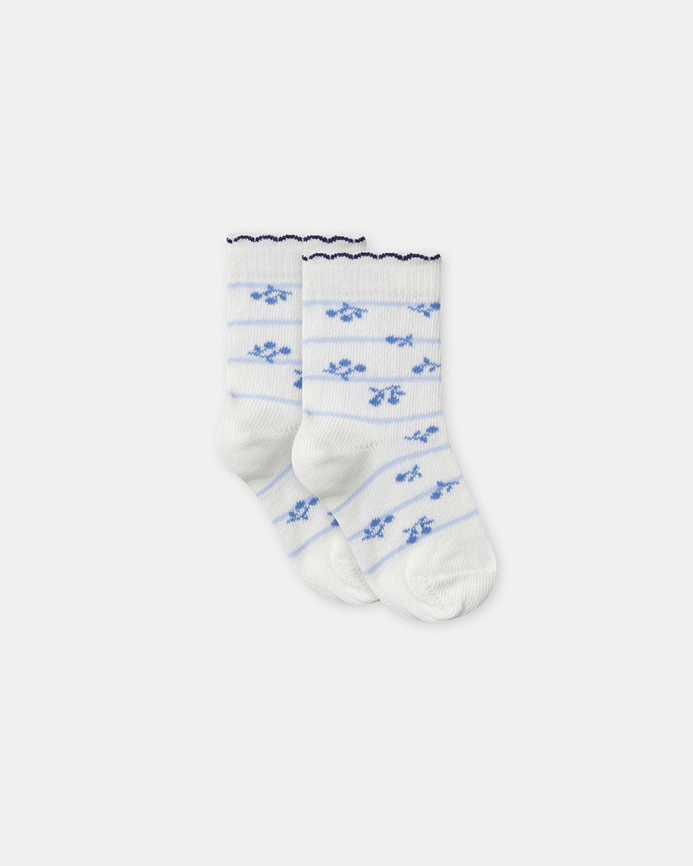Set of 3 pairs of berry print socks Blue colour  Sergent Major