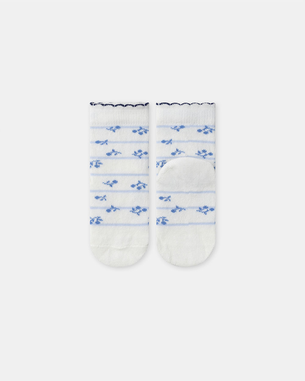 Set of 3 pairs of berry print socks Blue colour  Sergent Major