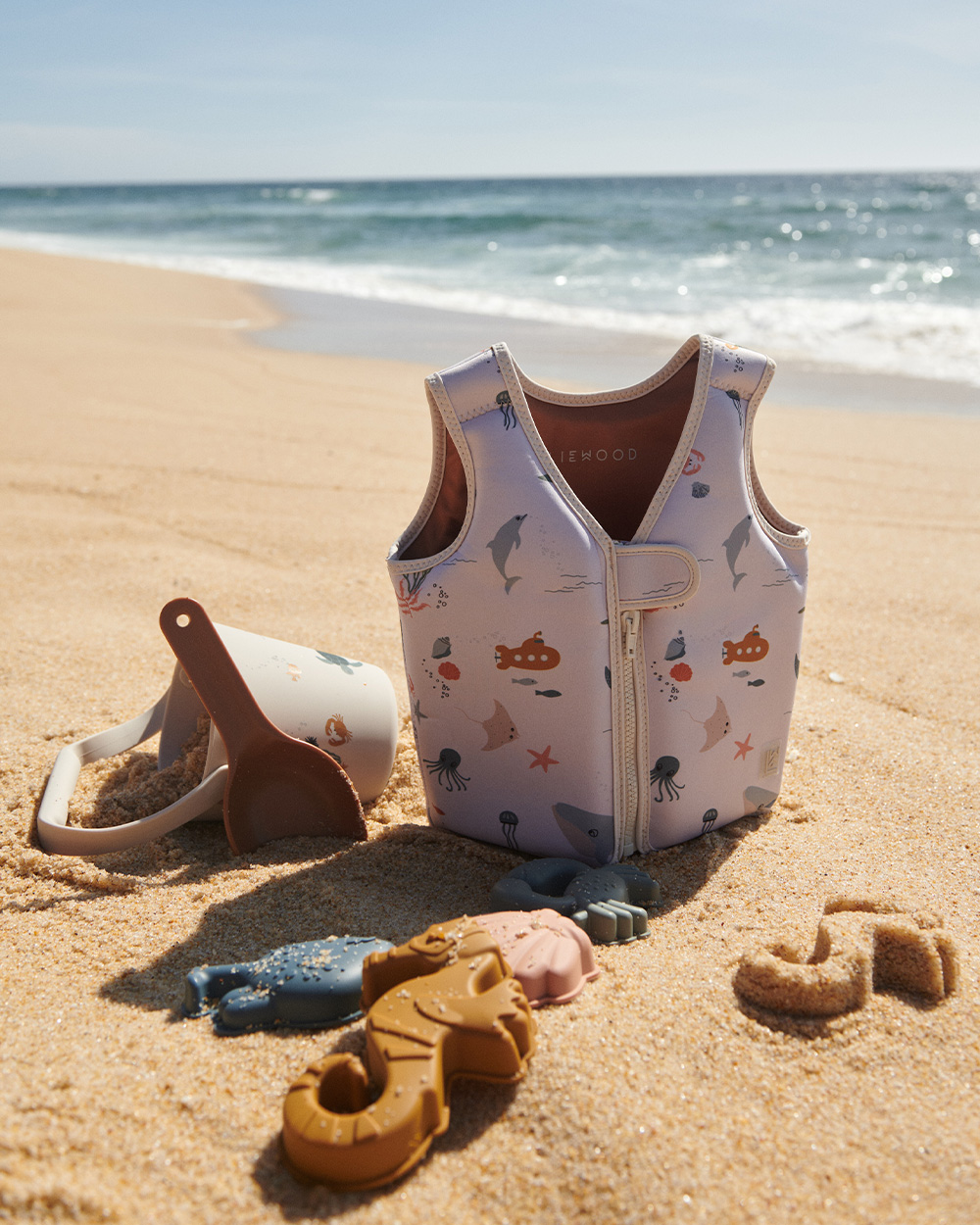 Gilma beach set Sea creature/sandy  Liewood