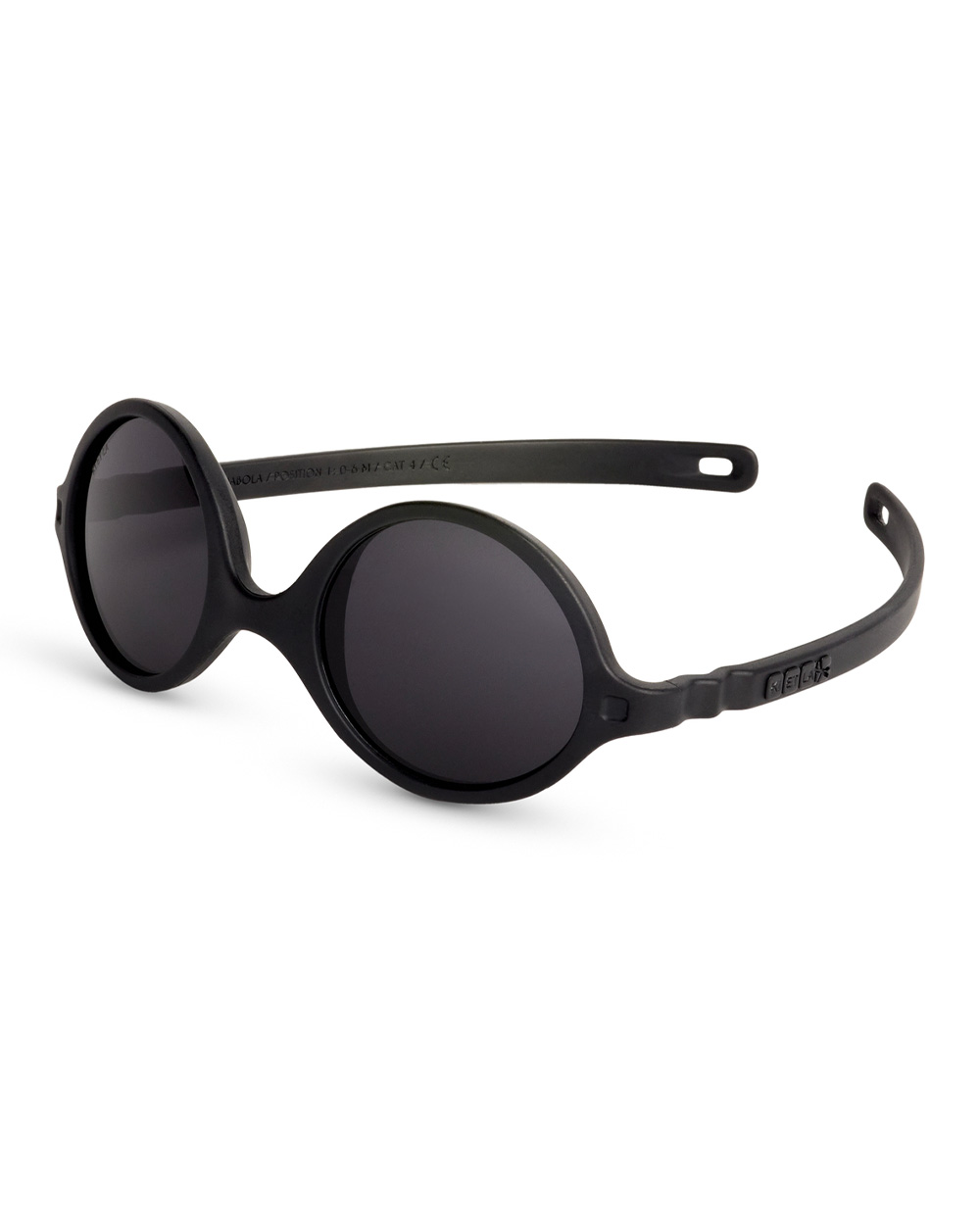 Diabola baby sunglasses 0-1 year Black colour  Ki Et La