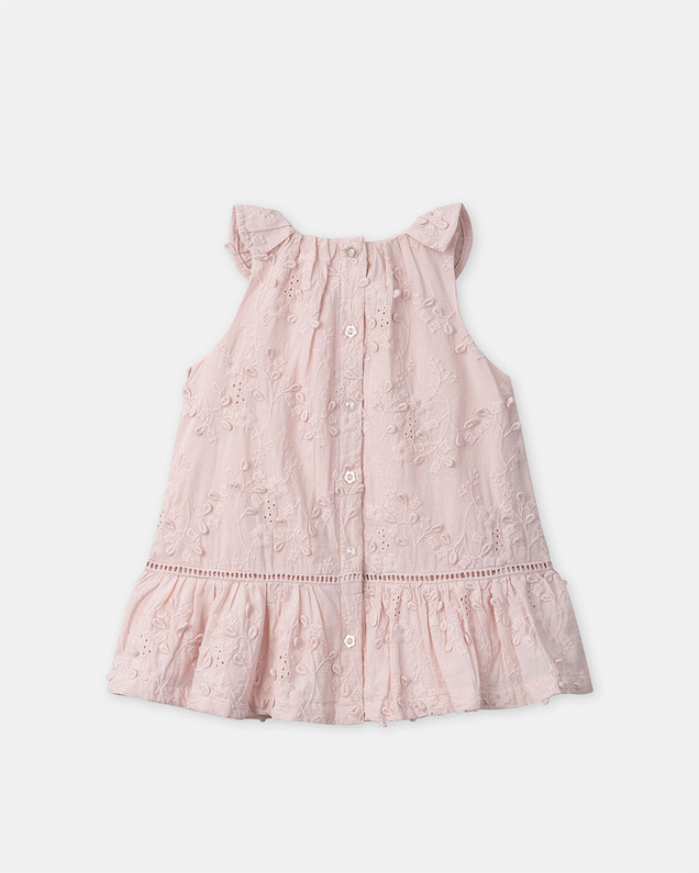 Floral embroidered dress Pink colour  Sergent Major