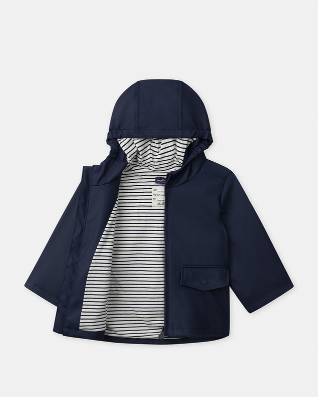 Unisex mid-season raincoat Navy blue colour  Sergent Major