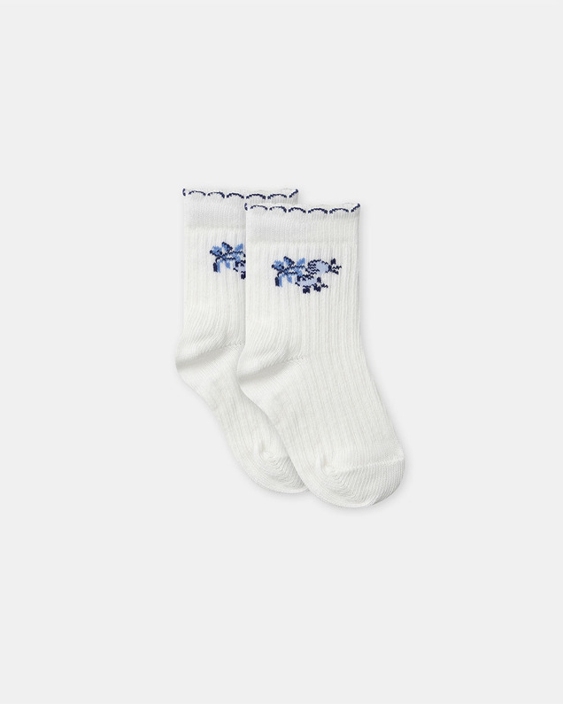 Set of 3 pairs of berry print socks Blue colour  Sergent Major