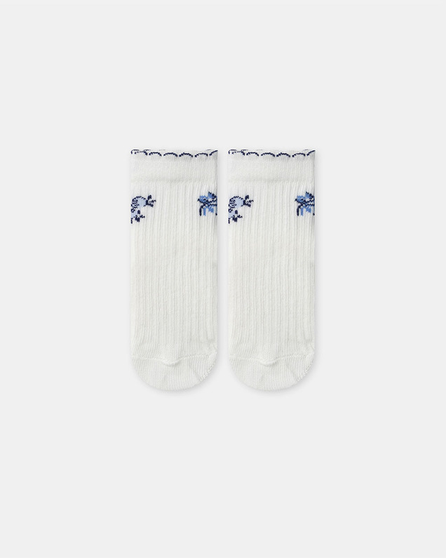 Set of 3 pairs of berry print socks Blue colour  Sergent Major