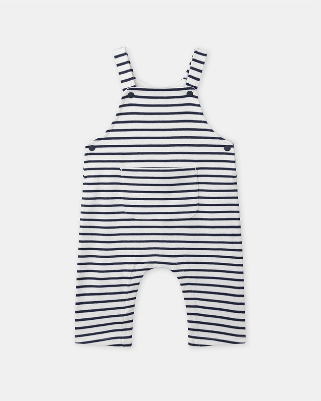 Striped dungarees Navy blue colour  Sergent Major