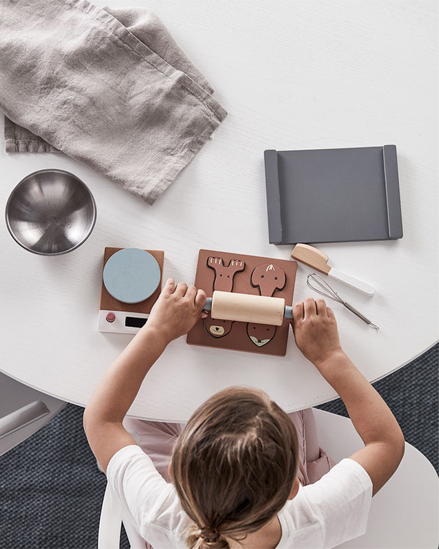 Baking set Wooden  Kid's concept
