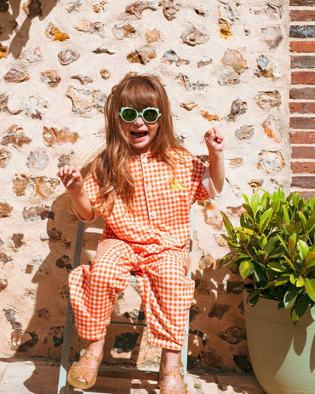 Baby sunglasses Lion 0-1 year Sage colour  Ki Et La