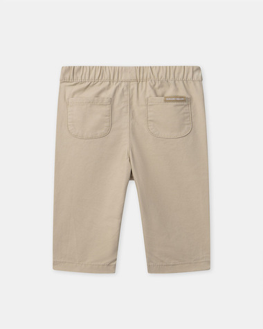 Straight-leg twill trousers Beige colour  Sergent Major