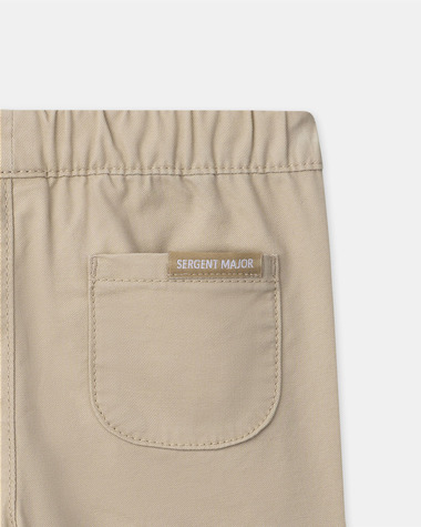 Straight-leg twill trousers Beige colour  Sergent Major