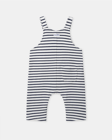 Striped dungarees Navy blue colour  Sergent Major