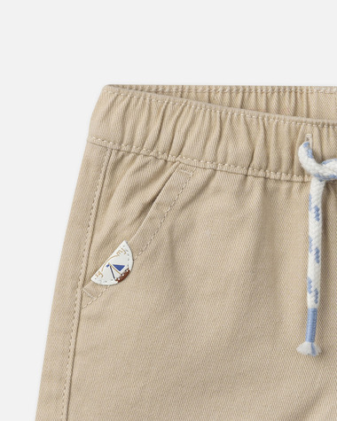 Twill shorts Beige colour  Sergent Major