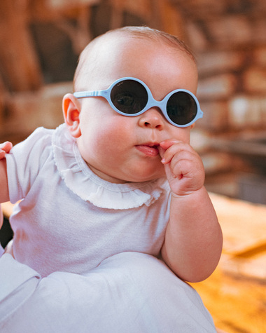 Diabola sunglasses 0-1 year Sky blue colour  Ki Et La