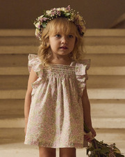 Floral print sleeveless dress Pink colour  Sergent Major