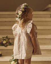 Floral print sleeveless dress Pink colour  Sergent Major