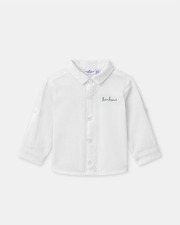 Shirt with roll-up sleeves Ecru colour  Sergent Major