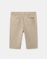 Straight-leg twill trousers Beige colour  Sergent Major