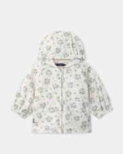 3-in-1 raincoat with floral print Ecru colour  Sergent Major