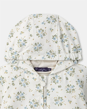 3-in-1 raincoat with floral print Ecru colour  Sergent Major
