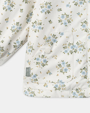 3-in-1 raincoat with floral print Ecru colour  Sergent Major