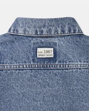 Unisex denim jacket Blue colour  Sergent Major