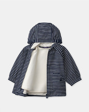 3-in-1 raincoat with stripes Navy blue colour Sergent Major