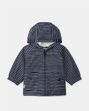 3-in-1 striped raincoat Navy blue colour  Sergent Major