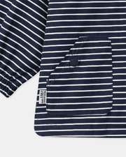 3-in-1 striped raincoat Navy blue colour  Sergent Major