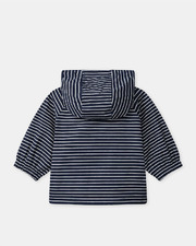 3-in-1 striped raincoat Navy blue colour  Sergent Major