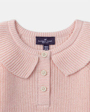 Button-up jumper with collar Light pink colour  Sergent Major