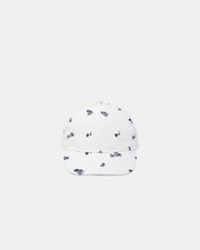 Floral print cap Ecru colour  Sergent Major