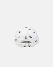 Floral print cap Ecru colour  Sergent Major