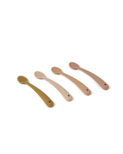 Set of 4 Siv spoons Tuscany pink multi mix colour  Liewood