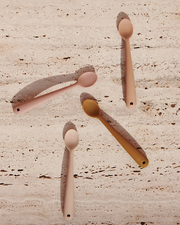 Set of 4 Siv spoons Tuscany pink multi mix colour  Liewood