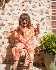 Baby sunglasses Lion 0-1 year Sage colour  Ki Et La